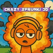 Crazy Sprunki 3D
